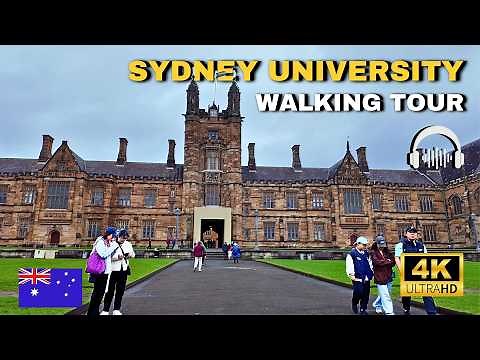 University of Sydney Campus Tour 2025 | USYD Walk in 4K