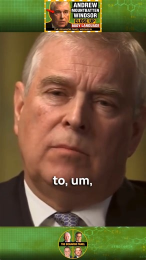 94K views · 1K reactions |  The Moment That ENDED "Prince" Andrew’s Career! See the full episode on #youtube now! Disclaimer: Opinion only. Not advice. Fair use. #BodyLanguage #TheBehaviorPanel #DeceptionDetection #interrogation #BodyLanguage #TrueCrime #liedetection #bodylanguage #behavioranalysis #behavioralpsychology #learnbodylanguage #thebehavioralarts #howtoreadpeople #psychology #deception #thebehaviorpanel #bodylanguageanalysis #interrogation | The Behavior Panel | Facebook