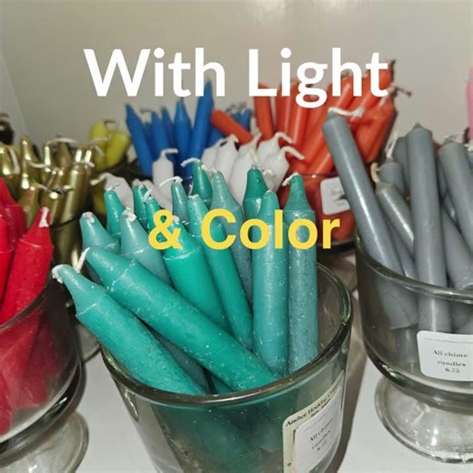 Chime Candles #intention#manifest#Spell#Manifestation#SpiritualAwakening#energy#candleColor