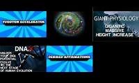 Mix of 6 videos from youtube : Human evolution, giant physiology, and desires affirmations subliminals