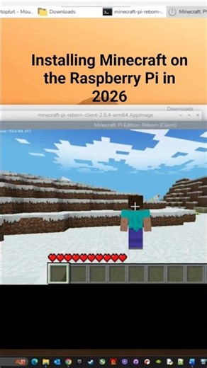Install MC on a Raspberry Pi #minecraft #raspberrypi #minecrafttutorial