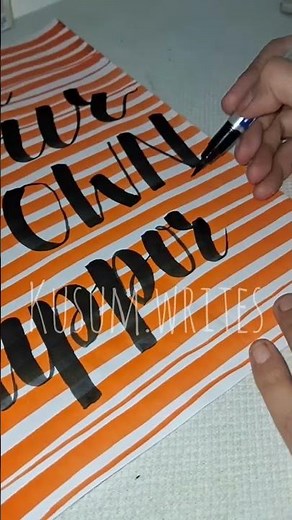 when artist is in mood to create artistic things this is what an artist created#artwork #calligraphy