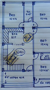 4 bedrooms house plan | Engineer Subhash
