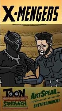 Avengers vs X-Men - TOON SANDWICH #funny #marvel #xmen #mcu #avengers #battleroyale #animation