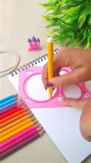 Easy Trick for Cover Page drawing | Front Page Idea #shorts #art