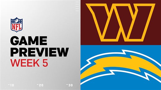 Commanders vs. Chargers preview | Week 5