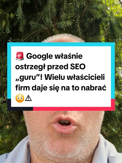 🔥 Google przypomina, że wiele narzędzi SEO i AI składa obietnice, których nie da się zagwarantować. 🚨 Google właśnie ostrzegł przed SEO „guru”! Wielu właścicieli firm daje się na to nabrać 😳⚠️ Jeśli ktoś mówi, że zna sekret algorytmu albo gwarantuje pierwsze miejsce w wynikach wyszukiwania, warto zachować ostrożność. Dowiedz się, jak odróżnić rzetelne SEO od marketingowych sztuczek. 👇 Napisz „SEO”, jeśli chcesz wiedzieć, jakie działania naprawdę wpływają na widoczność strony. #SEO #GoogleSEO