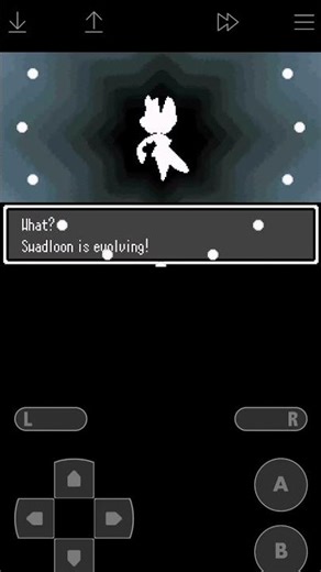 Swadloon evolved into Leavanny POKEMON GBA GAME