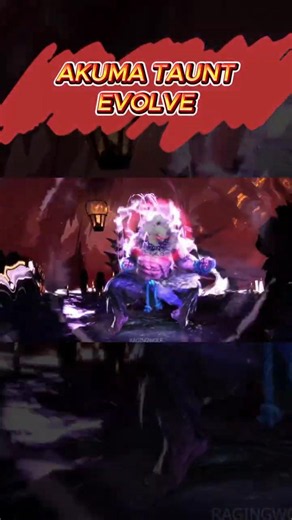 AKUMA'S TAUNT FULL ANIMATION #streetfighter #VIRAL, #fightinggame #shorts #games