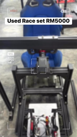 Simagic race simulator used set -Simagic Alpha Mini -Simagic GT4 Wheel -Simagic P2000RF 100kg Pedal -UDH Custom Thick Alu Rig -UDH Single Monitor Stand -Bride Semi Bucket Seat -Heavy Duty Caster Wheel RM5000 wa.me/60127784000 for fast deal | Meng Usukani
