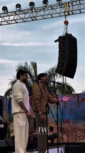 Sambhav Jain on Instagram: "In a successful event, a singer’s role is like salt in food, important, but not the main ingredient. What truly makes an event successful are the sound, musicians, lights, SFX, and management. Without them, no event can be successful. Kudos to everyone who works hard behind the scenes to make an event happen✨👏 @jw_sound_and_light 🙌🏻 [RSJ, Rishabh Sambhav Jain, The RSJ Experience, RSJ live, Jain Concert, Jainism]"