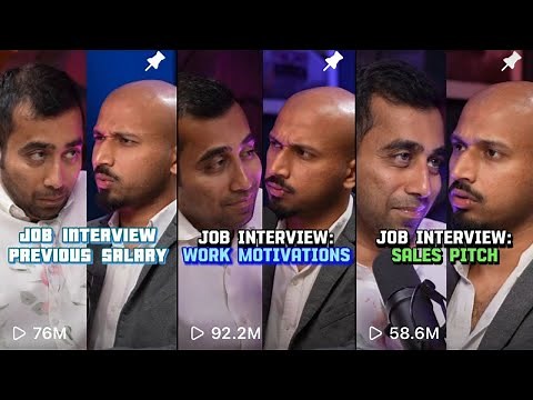 BEST OF JOB INTERVIEW SERIES - Sundeep & Anand | PART 1