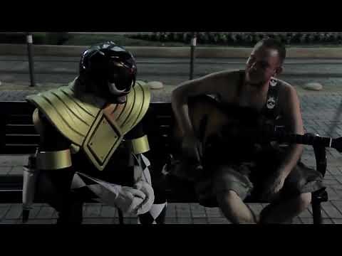 MMPR Black Ranger Moments With Dragon Shield