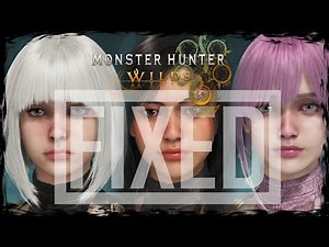 MONSTER HUNTER WILDS || FIXED ALL MY CHARACTERS FROM BETA!! PT2 - Female Character Creation