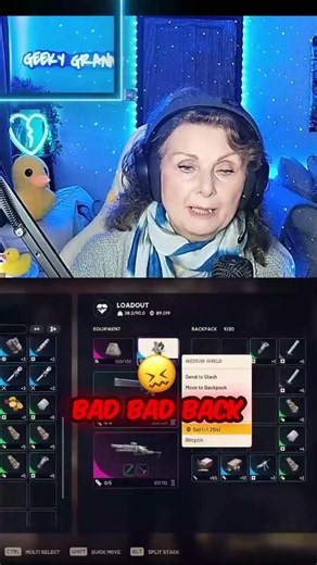 Is this gaming's toughest granny? Watch her push through the pain! 👵🎮