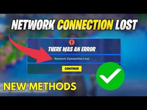 How To Fix Fortnite Network Connection Lost Error (2026 Updated)