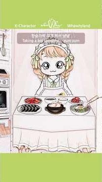 ✨Paper Doll House✨ Kitchen 2 ✂️ Paper DIY | 와와이랜드 종이인형의 집 주방 만들기 2 | WhawhyLand House Series