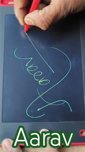 Aarav💗💗💗 #viral #trending #youtubeshorts #handwriting #cursivewriting