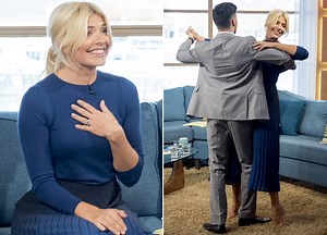 Excited Holly Willoughby Gets Dance Lessons From Giovanni Pernice