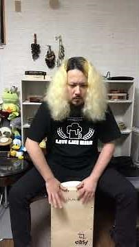 ‪タンバリン、フレームドラムのスキルは上手いことやるとカホンに生かせます。今度解説動画上げます。‬ ‪#ガチタンバリン‬ #タンバリン #カホン