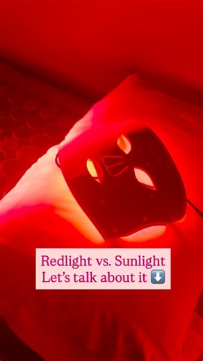 Red light therapy vs sunlight — they are not the same, and they’re not meant to replace each other Both are important. They just do very different jobs in the body. ☀️ Sunlight Sunlight contains a wide range of wavelengths. Because that light is spread across the spectrum, it’s incredible for signaling—not targeted repair. Sun exposure helps regulate: • circadian rhythm • hormone timing • sleep–wake cycles • mood and nervous system balance Sunlight tells your body what time it is. It sets rhythm