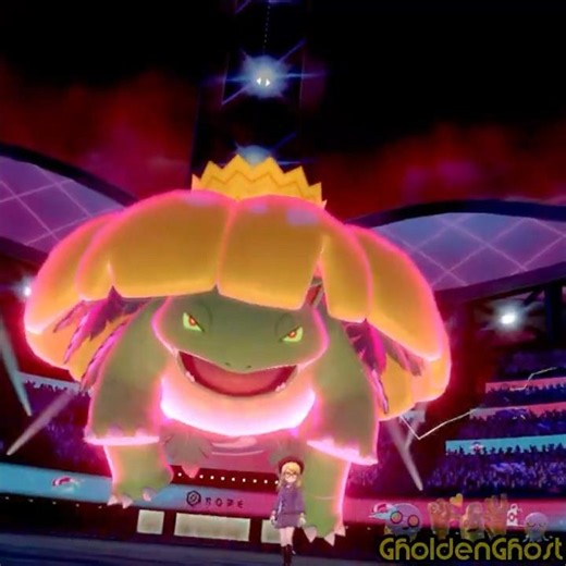 Shiny Venusaur's GIgantamax #pokemon #gigantamax #pokemonswordshield #shinypokemon #venusaur