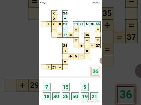 Playing Crossmath #1 : How to play it?