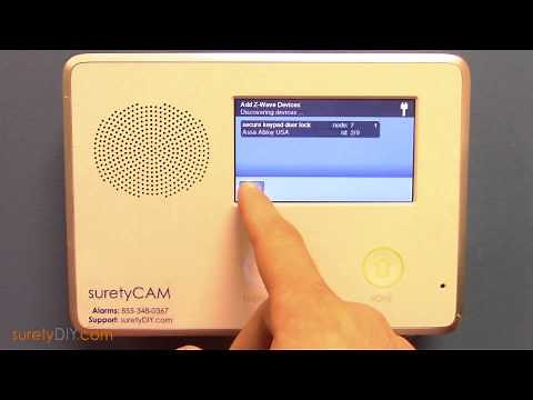 How to add a Zwave Door Lock to your 2GIG Go!Control Panel