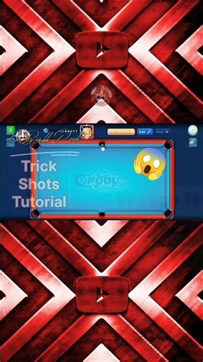 8 Ball Pool Trick Shots Tutorial #8ballpool #shorts #snooker #itsabdyt