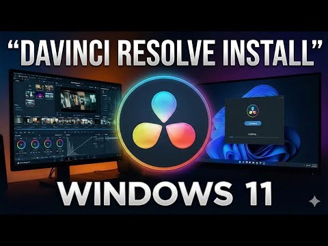 How To Download and Install DaVinci Resolve in Windows 11 | Free Video Editing Software