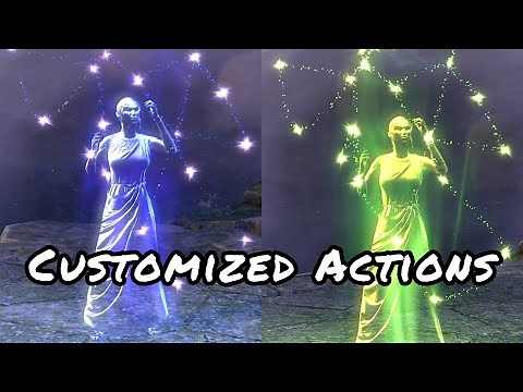 ESO Customized Actions