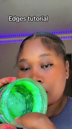 How to Style Natural Hair Edges with Sunlight Soap Bar: Tutorial