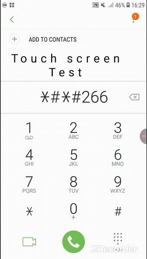 Touch screen test code #codes#smartphone