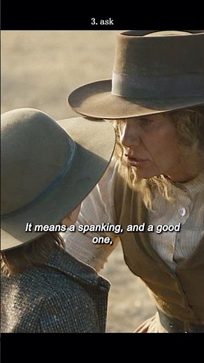 #movie 1883: Man Swears in Front of Little Boy & Gets SLAPPED by His Mother! 😂🤚