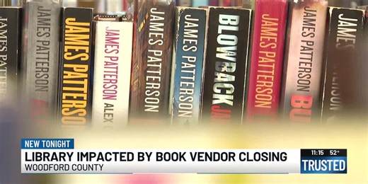 Central Kentucky library says it’s missing hundreds of books after vendor closure
