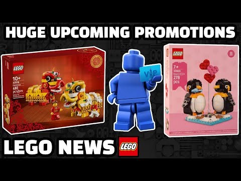 UPCOMING LEGO PROMOTIONS | 2x Insider Points! | Chinese New Year! | January News 2026