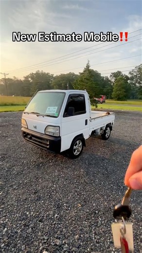 New 1998 Honda Acty I’ll be using to do estimates! #business #entrepreneur #landscaping #funny | ZechsHustle