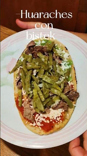 Steak Huarache 🤤🔥