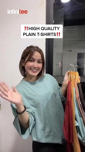 Our top selling oversized plain shirt that you can wear all year round! It’s comfortable, easy to wear, and can fit you perfectly! The best part is you can get these for as low as Php169.00! What are you waiting for? Get yours now! #infinitee #infiniteeph #shirt #oversizedshirt #tiktokshop #minimalistshirt #tiktokfinds #tiktokshopbudol #shopnow #fyp