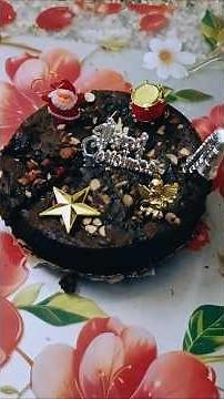 Christmas Special Chocolate Plum Cake 🎄 | No Alcohol or Eggs | Easy Cake Recipe | ‪@TheRecipeHub11‬