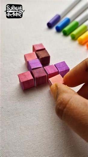 Minecraft's Rarest Apple Made with Paper! 🤯🍎 #surabhikalakar #art