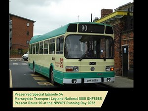 50 Years of the Leyland National! Merseyside Transport ( MPTE ) 1000 OHF858S on Route 90 to Prescot
