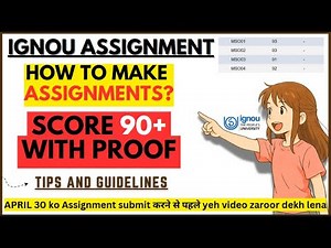 IGNOU Assignment Kaise Banaye?😱 90+ Marks in IGNOU Assignment | How to Make IGNOU Assignments 2026?🔥