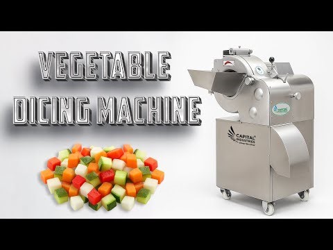 Vegetable Dicing Machine | Easy Cutting || Capital Industries