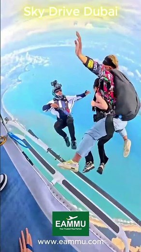 SKYDIVE DUBAI WITH EAMMU DUBAI #eammu