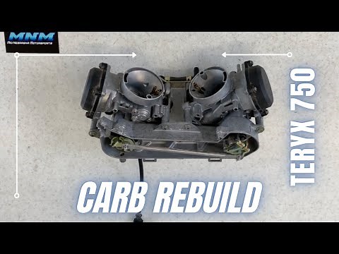 Kawasaki Teryx 750 UTV - Carburetor Carb Clean / Rebuild **Incredible**