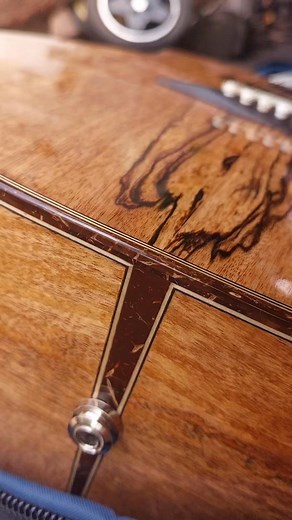 Coconut Shell Bindings for Acoustic Guitar,. How far do you think this Coconut shell go for an instruments? Let us know your opinion. #everyonehighlights #followersreels #everyonefollowers #highlights #followers #proudpinoymade | ALAMA Guitars