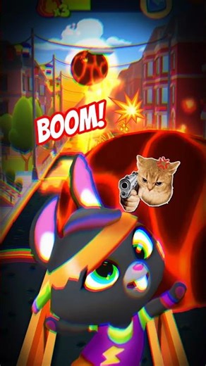 Talking Tom Gold Run | Becca A B C D… Then BOOM! 😂💥 #talkingtom