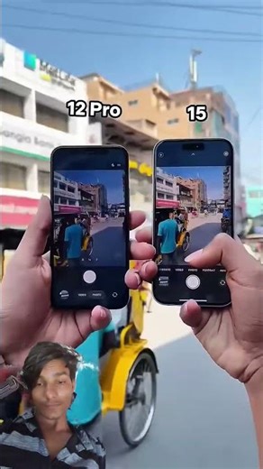 iPhone 12 Pro Vs iPhone 15 || Camera Zoom Test! #shorts #iphone #short #shortvideo