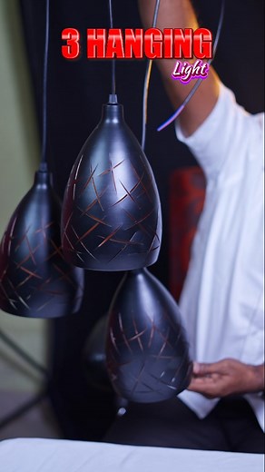 3 Hanging Light 🕯️ | Suyambu Industrial Electricals